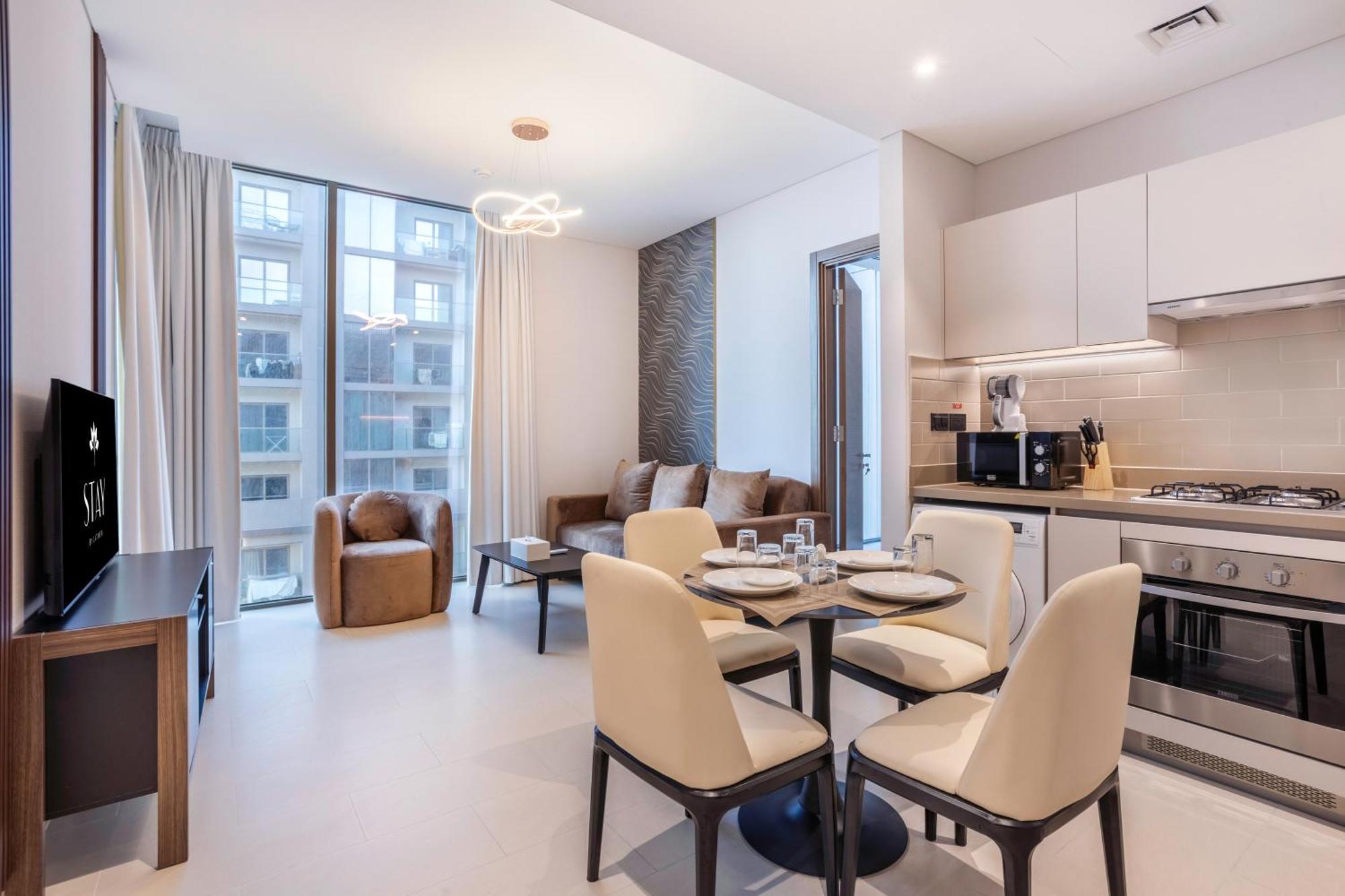 Stay By Latinem Luxury 1Br Plus Study Holiday Home Cv A2712 Near Downtown 迪拜 外观 照片