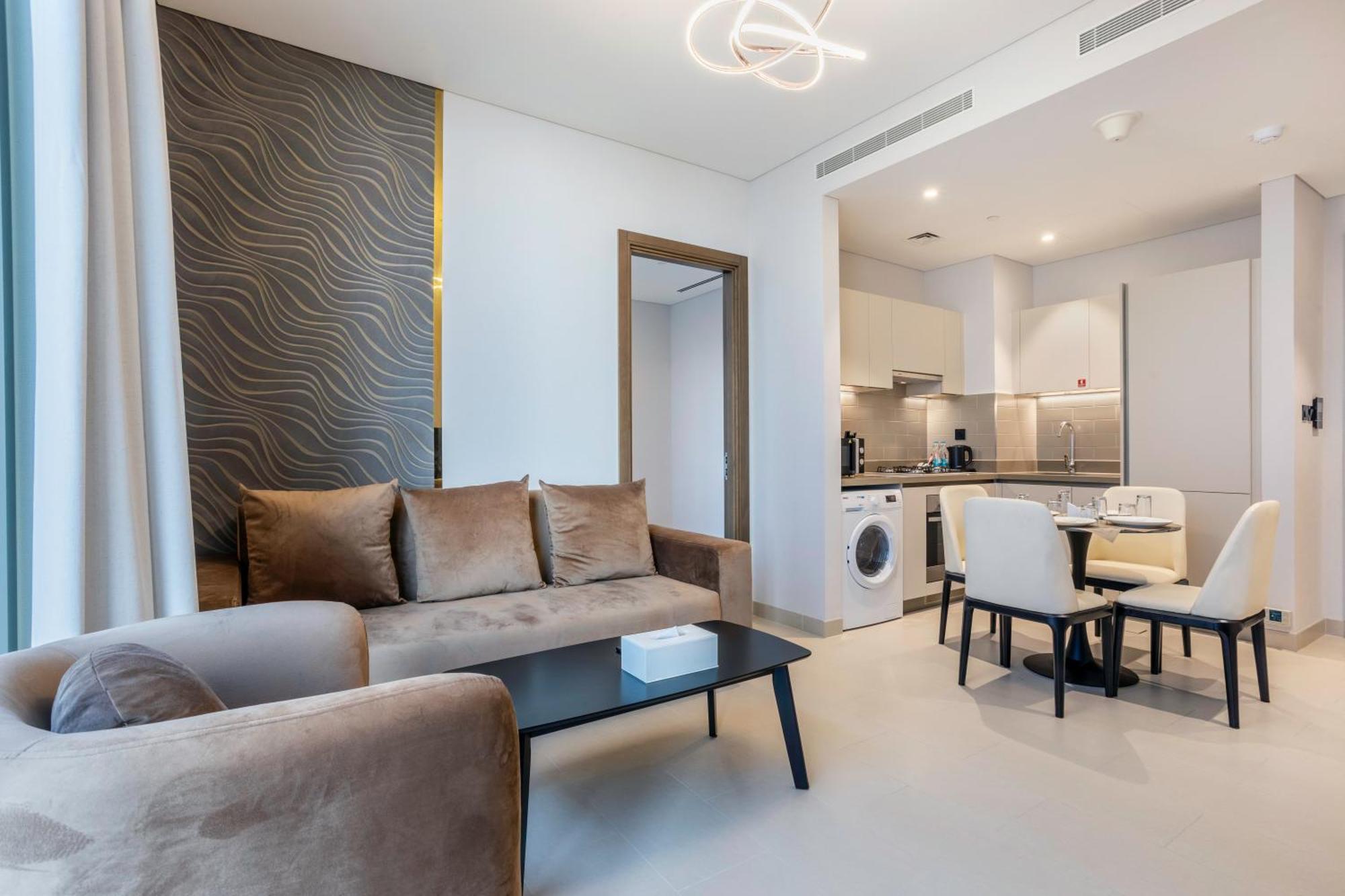 Stay By Latinem Luxury 1Br Plus Study Holiday Home Cv A2712 Near Downtown 迪拜 外观 照片