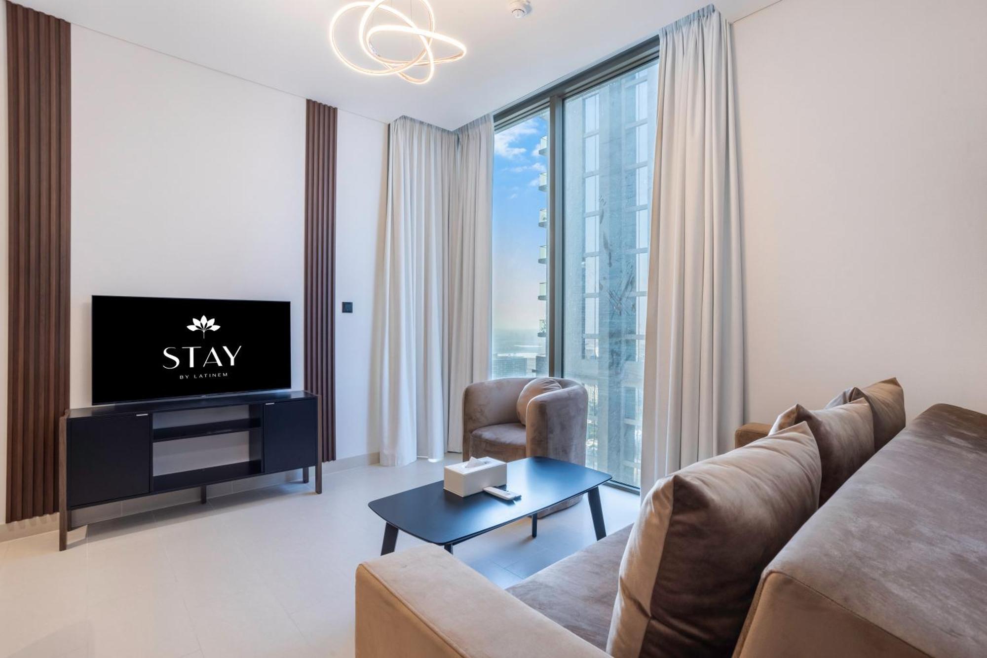 Stay By Latinem Luxury 1Br Plus Study Holiday Home Cv A2712 Near Downtown 迪拜 外观 照片